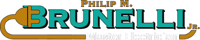 Philip M. Brunelli Jr. Electrician logo